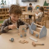 Ginger Home dečija drvena kutija za alat, mini radionica sa 22 dela, plava ( W03D286 ) | Eponuda.com