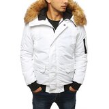 DStreet White men's winter jacket TX2969