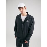 Adidas Športna jakna 'WALK ON' črna / bela | Shoptok.si