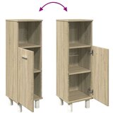 vidaXL Kopalniška omarica sonoma hrast 30,5x30x95 cm inženirski les | Shoptok.si