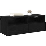 TV zidni ormar Crni hrast 80 x 30 x 30 cm Konstruirano drvo | shoptok.hr