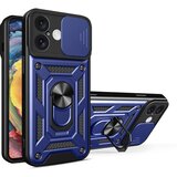 HURTEL HYBRID ARMOR CAMSHIELD OVITEK ZA IPHONE 16 ARMORED Z ZAŠČITKO ZA KAMERO, (5000311102) | Shoptok.si