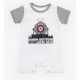 Partizan Romper Volim crno-bele boje Cene