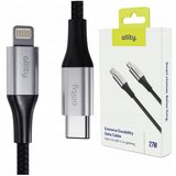 ALLITY kabel AUC-01 USB-C - Lightning 2,0 m 27W CRNI Cijene