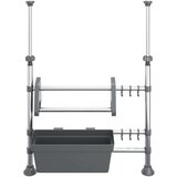 vidaXL Podesivi kuhinjski organizator aluminijski | shoptok.hr