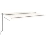  Tenda na ručno uvlačenje 500 x 300 cm krem | shoptok.hr