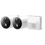Tp-link brezžična zunanja nadzorna kamera Tapo C400S2 3,15mm dnevna/nočna WiFi FHD črno/bela | Shoptok.si