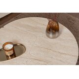 Hanah home Klub sto Moira, O90x41cm, Bež | Eponuda.ba