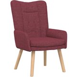 vidaXL Sprostilen naslanjač v vinsko rdeči tkanini, (22054472) | Shoptok.si