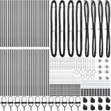  Stup za ogradu 52 pcs Siva 3,2 x 3,2 x 105 cm | shoptok.hr