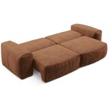 Makamii Sklopiva sofa od šenila boja terakote 275 cm Kuki – | shoptok.hr