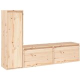 TV ormarići 3 kom od masivne borovine | shoptok.hr