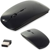  Bežični WIFI optički miš 1600 DPI crni Cijene