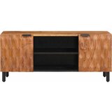 TV ormar Finš acacije smeđa 105 x 33 x 46 cm Čvrsto drvo manga | shoptok.hr