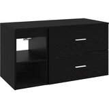 vidaXL Komplet pohištva za kopalnico 2 pcs Črni hrast Inženirski les, (5000245794) | Shoptok.si
