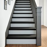  Gazišta stepenice 8 kom tamnosmeđi 80x25x2 cm masivna hrast | shoptok.hr