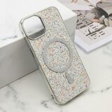  Futrole glam glow magsafe za iphone 13 (6.1) srebrna ( F121183 ) | ePonuda.com