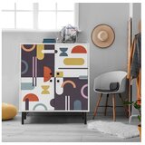 Hanah home Komoda Multilux Sia 95x111x36cm Šarena | Eponuda.ba