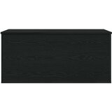  Kutija za spremanje s pohranom Crni hrast 100 x 42 x 46 cm | Eponuda.com