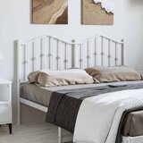 vidaXL Kovinsko vzglavje belo 150 cm Cene