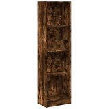 Maison Chic Knjižna omara - Knjižni regal dimljeni hrast 40x24x176 cm inženirski les, (21725279) Cene