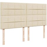 Otomanski krevet s madracem krem 160x200 cm od tkanine | shoptok.hr