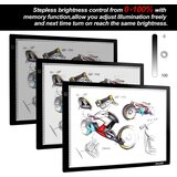 AGPTEK LED A4 Risalna Tabla z Nastavljivo Svetilnostjo | Shoptok.si
