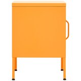  Noćni ormarić boja senfa 35 x 35 x 51 cm čelični | Eponuda.com