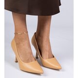 D/CEO marka niezdefiniowana Brown classic pumps made of eco-leather Kolly | shoptok.hr