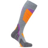 BRILLE muške čarape Laax 2 Pack Ski SD231114 sivo-narandžaste cene