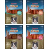 Rocco Ekonomično pakiranje Chings Strings - Mix: 1 x Puretina, 1 x Janjetina, 1 x Kunić, 1x Losos | shoptok.hr