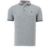 Dewberry T8586 MENS POLO COLLAR T-SHIRT-GREY Cijene