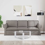 SOFA Sivo-smeđa 215 x 82 x 80 cm tkanina | shoptok.hr