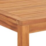  Vrtni blagovaonski stol 180 x 90 x 77 cm od masivne tikovine | shoptok.hr