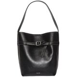 Calvin Klein Jeans Torbe Lv04f3551g Buckle Medium Bucket Črna Cene
