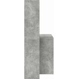  Stol Betonski sivi 138,5 x 55 x 143 cm Konstruirano drvo | shoptok.hr