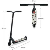 Kinderkraft skiro SOLIS, črn | Shoptok.si