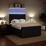  Krevet s oprugama i madracem crni 160x200 cm baršunasti | shoptok.hr