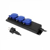 Orno Priključnica OR-AE-13158(GS)/3M gumena prenosna trostruka heavy-duty IP44, 3m kabl Cene