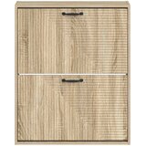  Ormar za cipele na zidu HAARLEM 71 x 17 x 86 cm Hrast sonoma | shoptok.hr