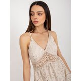 Och Bella Dress-TW-SK-BI-8971.99-beige | shoptok.hr