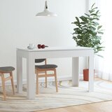 vidaXL Blagovaonski stol bijeli 120 x 60 x 76 cm od iverice Cijene