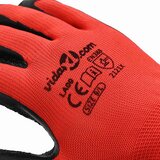 Rukavice za rad 24 pcs Crvena i Crna 9 / l Lateks premaz | shoptok.hr