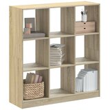  Regal za knjige boja hrasta 102x32x108 cm od konstruiranog drva | shoptok.hr