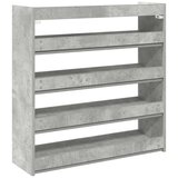  Stalak za cipele boja betona 80x25x81 cm konstruirano drvo | shoptok.hr