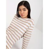 RUE PARIS Dress-LO-SK-LK-230.65-white-beige | Shoptok.si