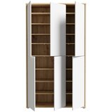 MID.YOU OMARA ZA ČEVLJE svetlo siva, hrast artisan | Shoptok.si