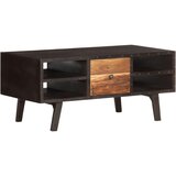 vidaXL Klubska mizica 100x50x45 cm trden predelan les Cene