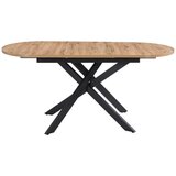 XXXL Jedilna Miza Ezra, Barva Hrasta, 120-160x90 | Shoptok.si