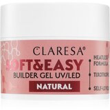 Claresa Soft&Easy Builder Gel osnovni gel za nohte odtenek Natural 12 g Cene